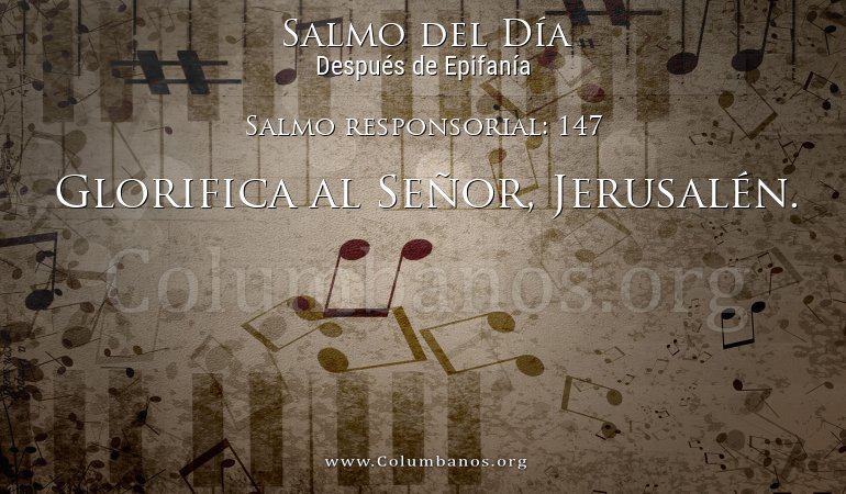 Salmo responsorial: 147