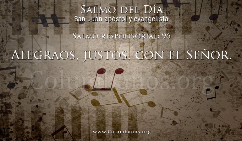 Salmo responsorial: 96