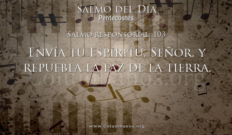 Salmo responsorial: 103
